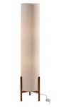 Adesso Lighting Sonora Floor Lantern In Brown