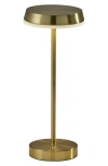 Adesso Lighting Tommy Cordless Led Lamp In Antique Brass