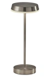 Adesso Lighting Tommy Cordless Led Lamp In Brushed Steel