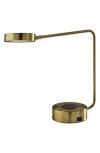 Adesso Lighting Viper Supercharger Led Desk Lamp In Gold