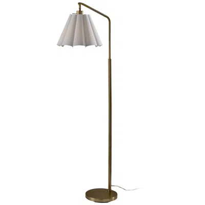Adesso Lyra Floor Lamp In White