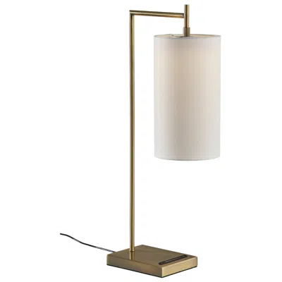Adesso Matilda Led Table Lamp W. Smart Switch - Antique Brass In Multi