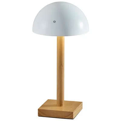 Adesso Nash Led Cordless Table Lamp- White
