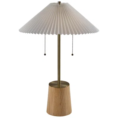 Adesso Ophelia Table Lamp In Brown