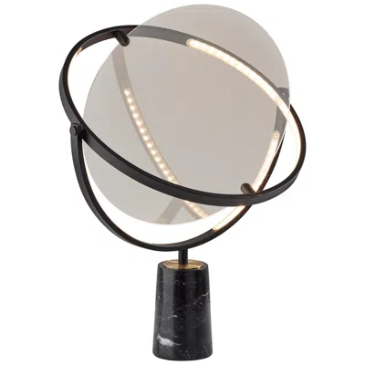 Adesso Orsa Black Metal Led Touch Table Lamp