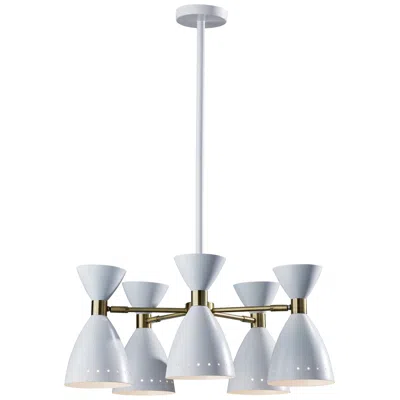 Adesso Oscar 5-head Pendant