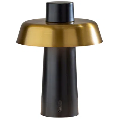 Adesso Pirlo Led Cordless Table Lamp- Black