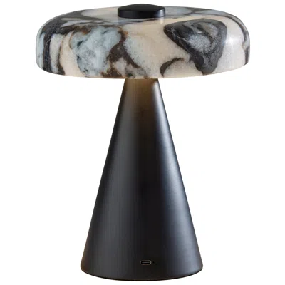 Adesso Randy Led Cordless Table Lamp- Black