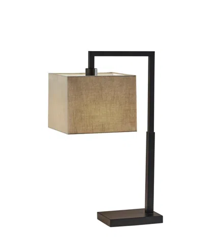 Adesso Richard Floor Lamp In Black