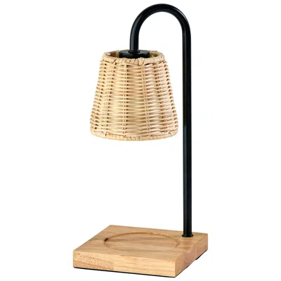 Adesso Ridgley Candlewarmer Lamp In Black