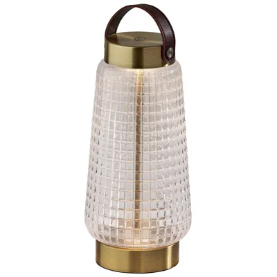 Adesso Samara Cordless Led Tall Table Lantern