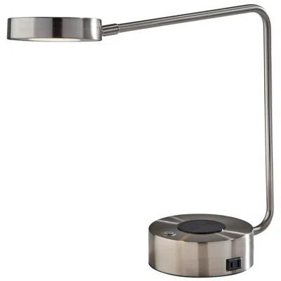Adesso Viper Supercharger Led Desk Lamp- Steel In Silver