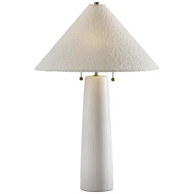 Adesso Waylon Table Lamp In White