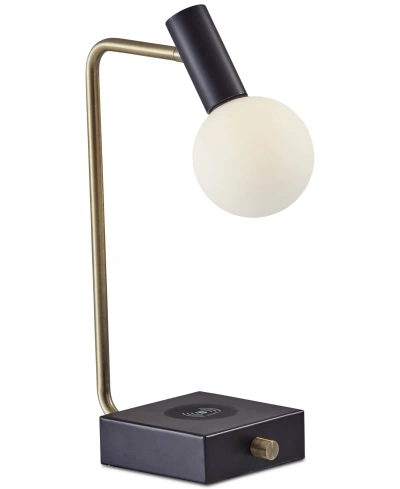 Adesso Windsor Led Desk Lamp In Black