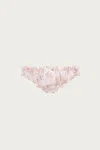 Adete Gardenia Brief In Summer Faded Floral In Multi