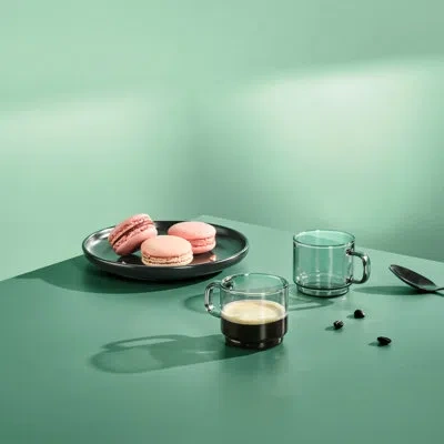 Adhoc Espresso Cups Impact, 2 Piece Set 70ml Each In Green