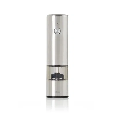 Adhoc Imill Electric Pepper Or Salt Mill Mini 5.1" In Silver