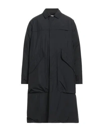 Adhoc Man Coat Midnight Blue Size M Polyamide