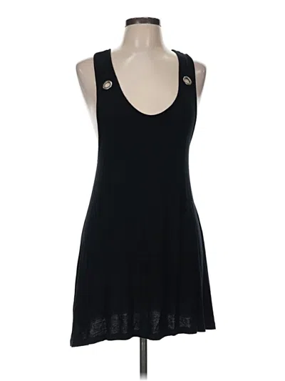 Pre-owned Adhoc Tank Top Black Halter Neckline Tops