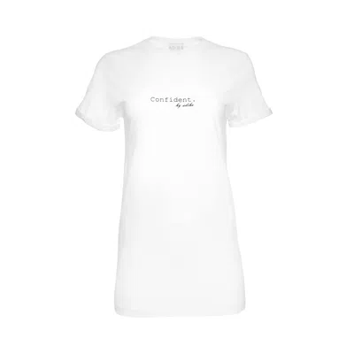 Adiba Women's Confident White Long Tee