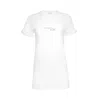 Adiba Women's Powerful White Long Tee In White