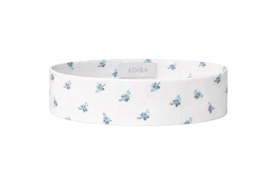 Adiba Women's White The Blue Jardin Headband In Purple