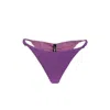 Adicora Pink / Purple Layla Women's Bikini Bottom In Pink/purple