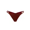 Adicora Red Luna Women's Bikini Bottom In Red