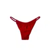 Adicora Red Rari Women's Bikini Bottom In Red