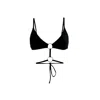 Adicora Women's Black Polly Bikini Top