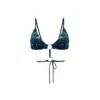 Adicora Women's Blue Dakota Bikini Top