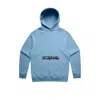Adicora Women's Not Your Babe Hooded Sweatshirt - Blue In Blue