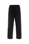 Adidas By Song For The Mute Black Stretch Polyester Song For The Mute Joggers In Black
