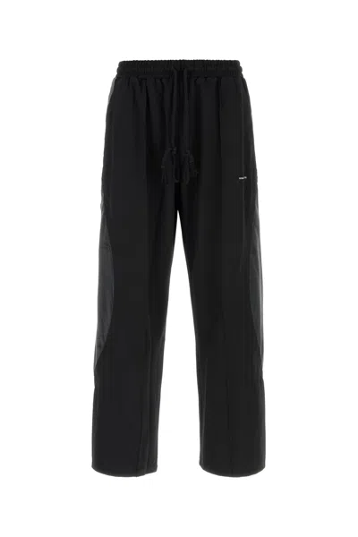 Adidas By Song For The Mute Black Stretch Polyester Song For The Mute Joggers