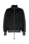 Adidas By Song For The Mute Black Velvet Adidas X Song For The Mute Sweatshirt In Black