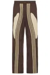 Adidas By Song For The Mute Loose Fit Woven Pants In Brown