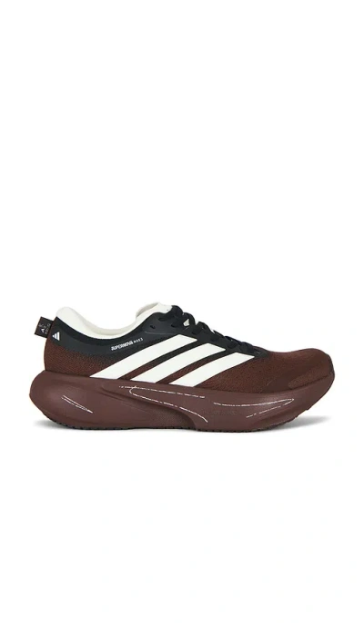 Adidas By Song For The Mute Supernova Rise 3 Sneaker In Auburn  Chalk  White & Core Black