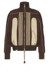 Adidas By Song For The Mute Woven Full Zip Jacket In Brown