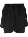 Adidas By Stella Mccartney 2 In 1 Shorts