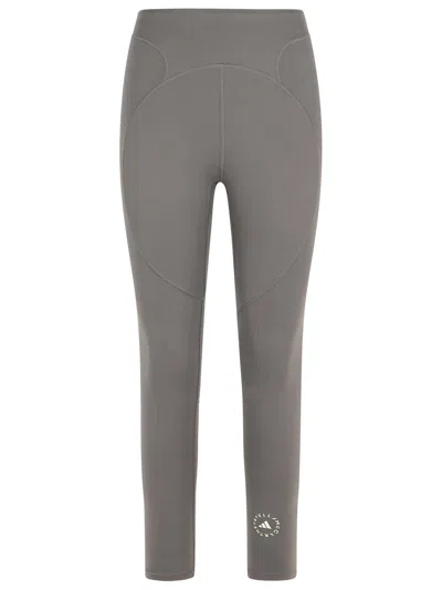 ADIDAS BY STELLA MCCARTNEY ADIDAS BY STELLA MCCARTNEY '7/8' GREY POLYAMIDE BLEND LEGGINGS