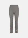 Adidas By Stella Mccartney '7/8' Grey Polyamide Blend Leggings In Gray
