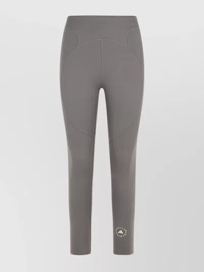 Adidas By Stella Mccartney Heart-shaped Panelled Trousers In Gray