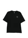 Adidas By Stella Mccartney Adidas By Stella Mc Cartney Logo Sporty T Shirt In Black
