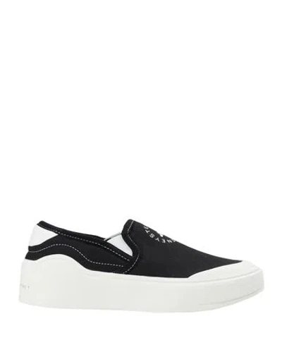 ADIDAS BY STELLA MCCARTNEY ADIDAS BY STELLA MCCARTNEY ADIDAS BY STELLA MCCARTNEY COURT SLIP ON SHOES MAN SNEAKERS BLACK SIZE 8.