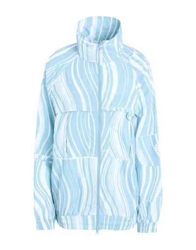 Adidas By Stella Mccartney Truecasuals Woven Tracktop Printed Woman Sweat In White