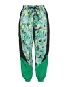 Adidas By Stella Mccartney Woven Trackpant Woman Pants Green Size Xs Recy In Green