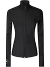 Adidas By Stella Mccartney Truepurpose Printed Recycled Stretch-jersey Top In Black