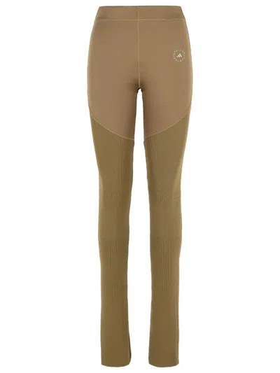 ADIDAS BY STELLA MCCARTNEY ADIDAS BY STELLA MCCARTNEY ARMY POLYESTER BLEND TROUSERS