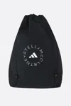 Adidas By Stella Mccartney Asmc Gym Sack In Recycled Nylon In Black