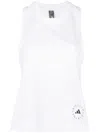 Adidas By Stella Mccartney Adidas By Stella Mc Cartney Logo Tank Top In White